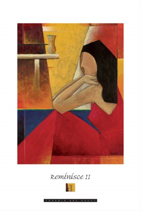 Framed Reminisce II Print