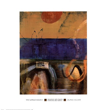 Framed World Again I Print