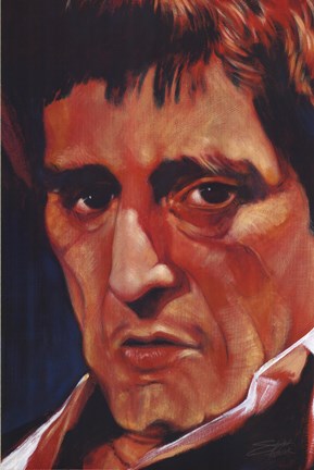 Framed Pacino Print