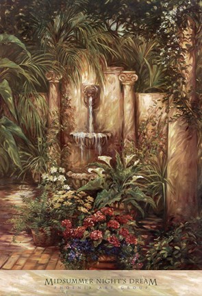 Framed Midsummer Night's Dream Print