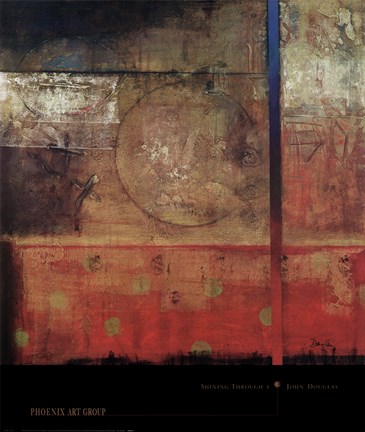 Framed Shining Through I Print