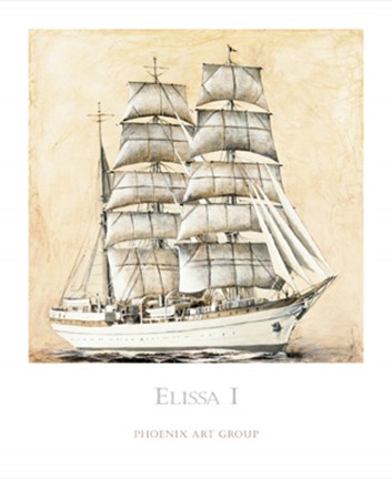 Framed Elissa I Print