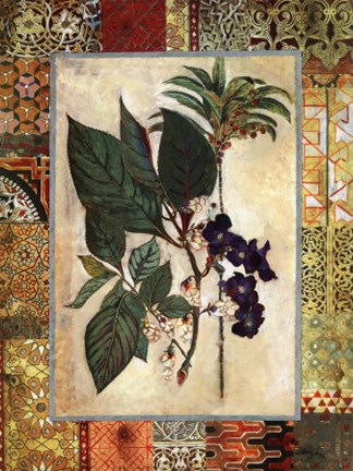 Framed Garden Tropicalismo II Print