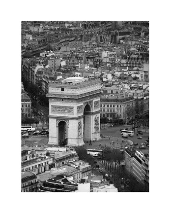 Framed Arc de Triomphe Print