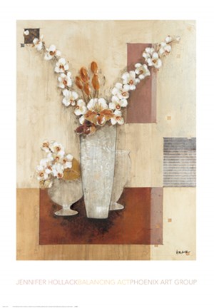 Framed Balancing Act Print