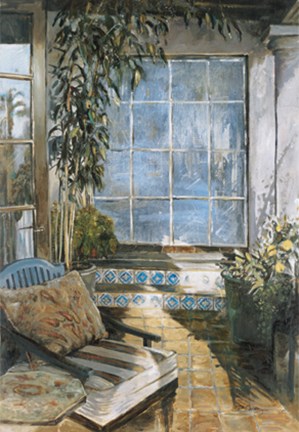 Framed Window Light Print