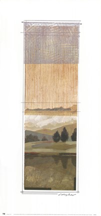 Framed Pasture of Light IV Print