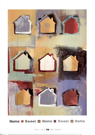 Framed Home Sweet Home Sweet Home II Print