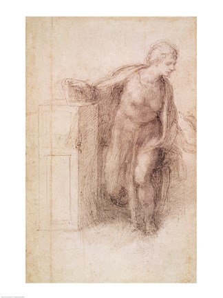 Framed Virgin Annunciate, c.1546 Print