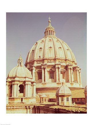 Framed View of the dome, 1546-93 Print