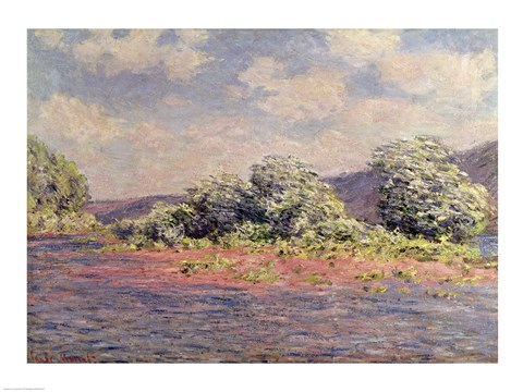 Framed Seine at Port-Villez, c.1890 Print