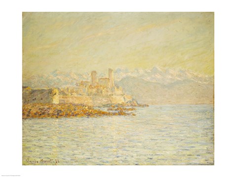 Framed Old Fort at Antibes Print