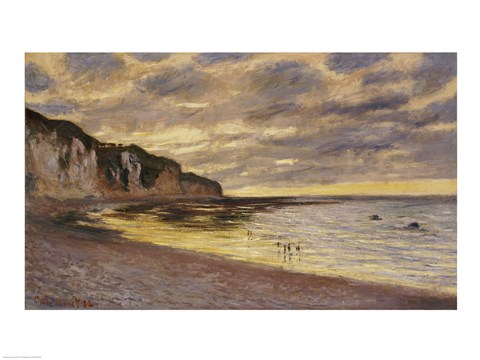 Framed Pointe De Lailly, Maree Basse, 1882 Print