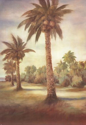 Framed Tropical Splendor I Print