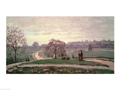 Framed Hyde Park Print