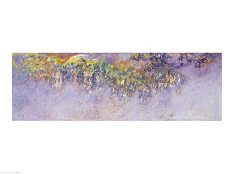 Framed Wisteria, 1919-20 Print