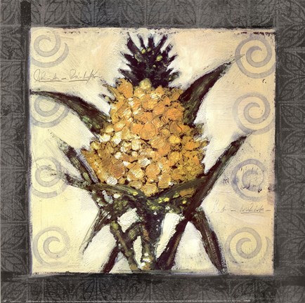 Framed Caribbean Still Life IV Print