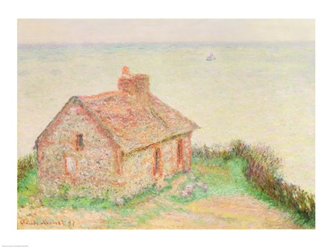 Framed House at Douanier, Pink Effect, 1897 Print