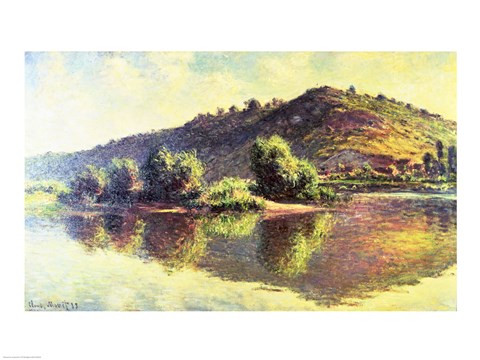 Framed Seine at Port-Villez, 1883 Print