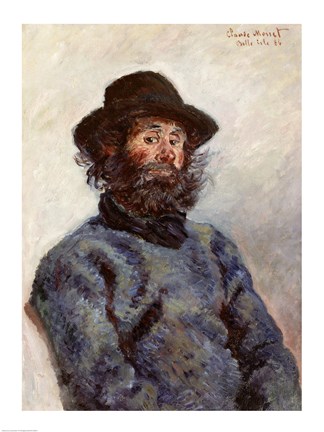 Framed Poly, Fisherman at Belle-Ile, 1886 Print