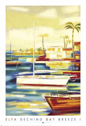 Framed Bay Breeze I Print