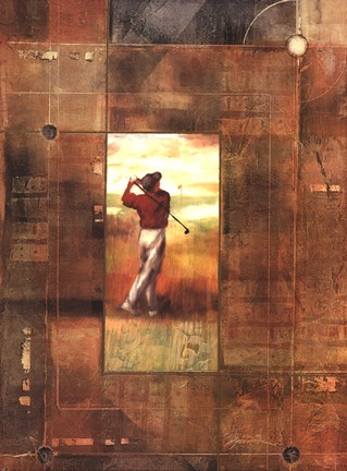 Framed Fairway II Print