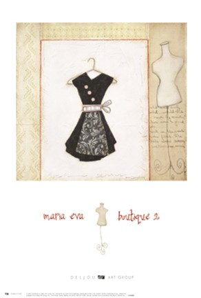 Framed Boutique 2 Print