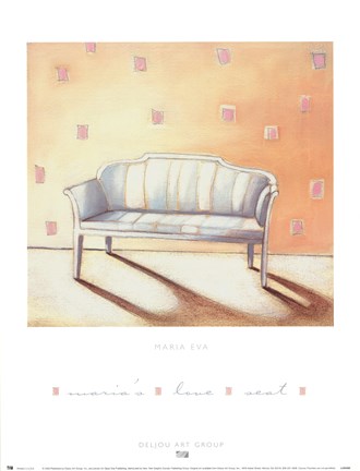 Framed Maria's Loveseat Print