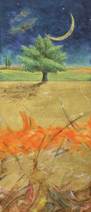 Framed L&#39;albero dai frutti d&#39;oro Print