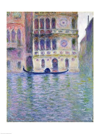 Framed Palazzo Dario, 1908 Print