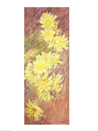 Framed Marguerites Jaunes Print