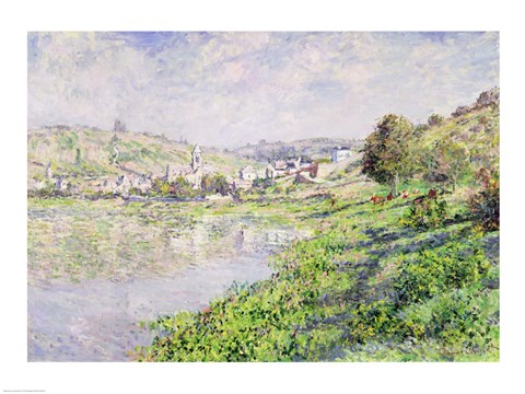 Framed Vetheuil, 1879 Print
