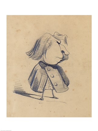 Framed Alexandre Ursule Cellerier Print