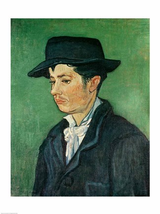 Framed Portrait of Armand Roulin, 1888 - side Print