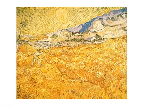 Framed Harvester Print