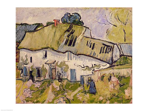 Framed Farm in Summer, 1890 Print