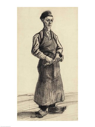 Framed Blacksmith's Boy, 1882 Print