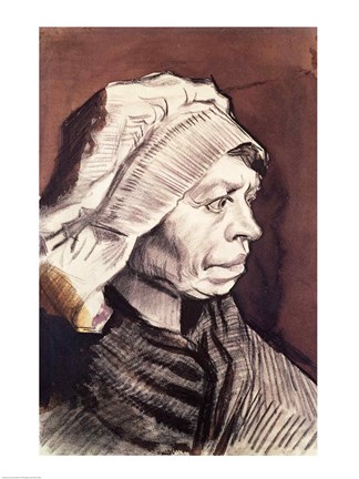 Framed Portrait of a Woman Print