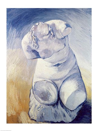 Framed Torso of a Woman Print