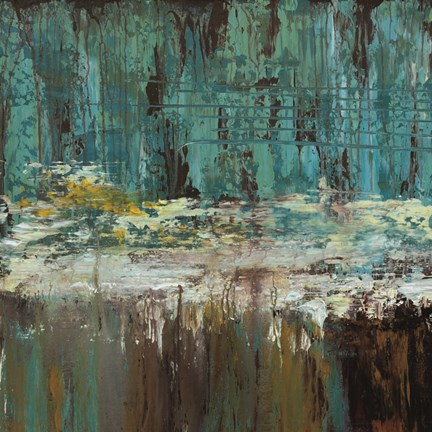 Framed Deep Waters I Print