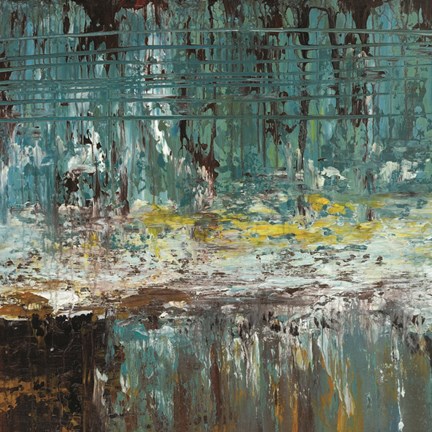 Framed Deep Waters II Print