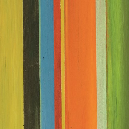 Framed Hampton Stripe III Print