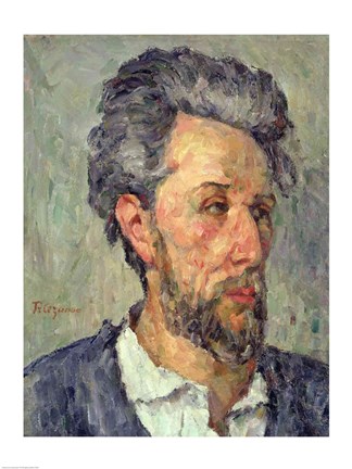 Framed Portrait of Victor Chocquet Print