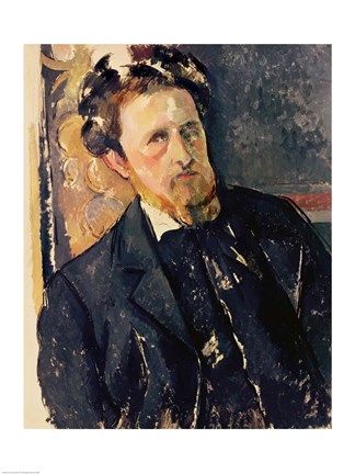 Framed Portrait of Joachim Gasquet Print