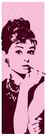 Framed Audrey Hepburn - Cigarello Print