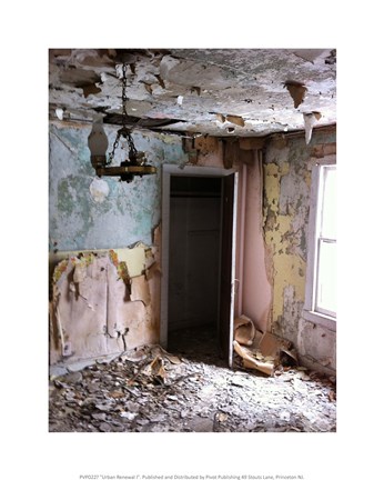 Framed Urban Renewal I Print