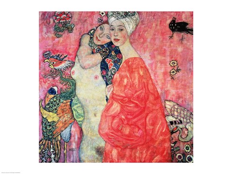 Framed Women Friends Print