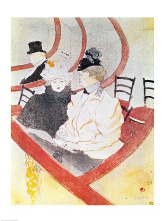 Framed Grande Loge, 1897 Print