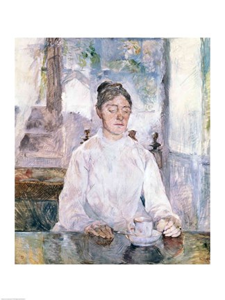 Framed Countess of Toulouse-Lautrec-Monfa, 1881 Print