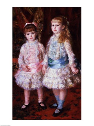 Framed Cahen d&#39;Anvers Girls Print